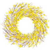 Vibrant Forsythia Wreath