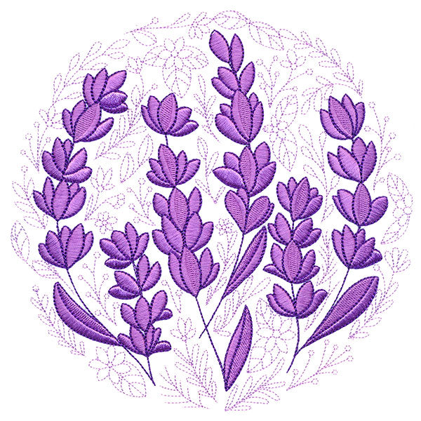 Lovely Lavender Circle