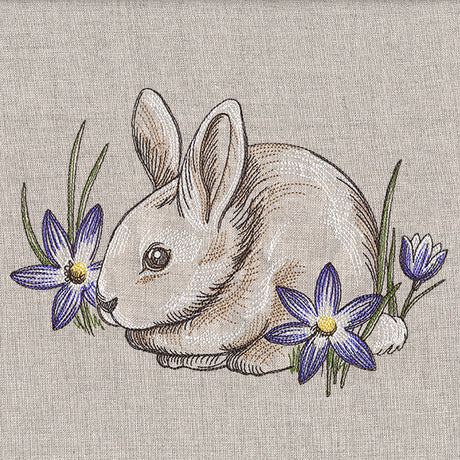 Hoppy Spring Bunny