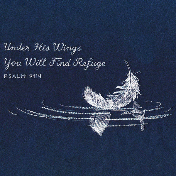 Under His Wings Feather