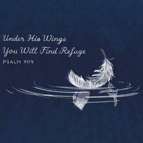 Under His Wings Feather