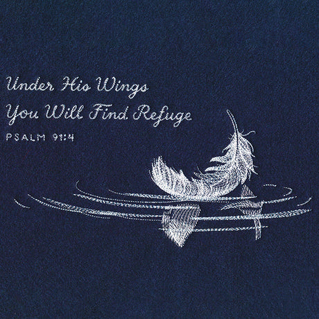 Under His Wings Feather