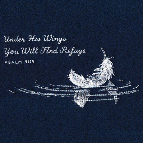 Under His Wings Feather