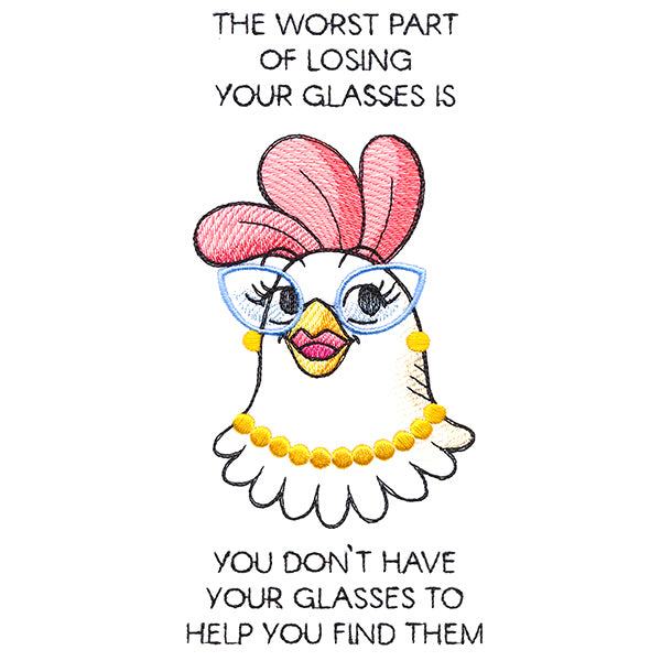 Losing Your Glasses Chicken
