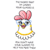 Losing Your Glasses Chicken