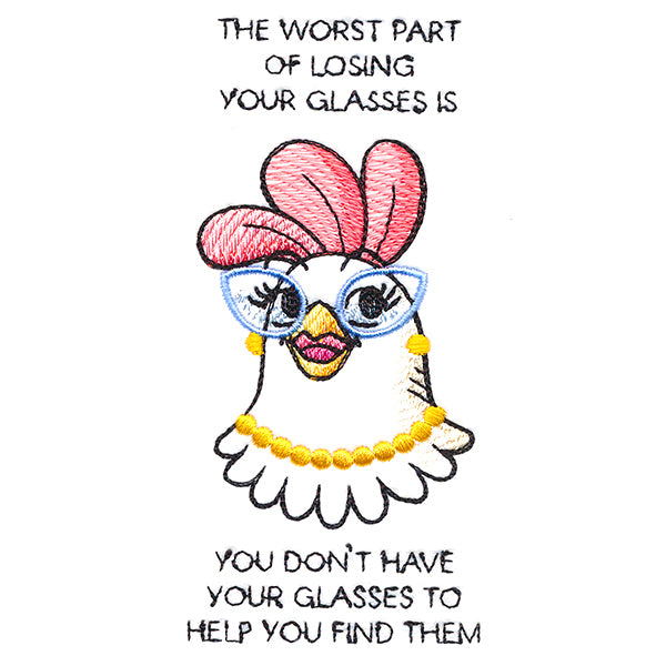 Losing Your Glasses Chicken