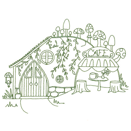 Delightful Gnome Homes - Cafe