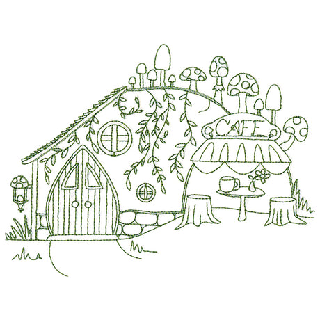 Delightful Gnome Homes - Cafe