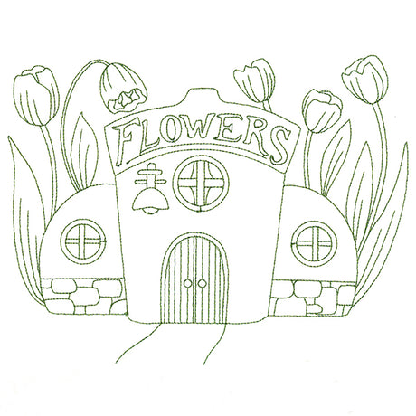 Delightful Gnome Homes - Flower Shop