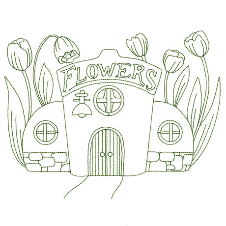 Delightful Gnome Homes - Flower Shop