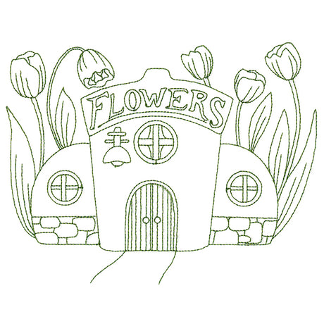 Delightful Gnome Homes - Flower Shop