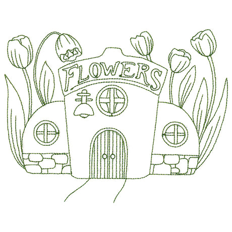 Delightful Gnome Homes - Flower Shop