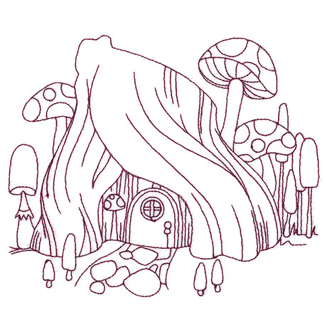 Delightful Gnome Homes - Tree Cottage