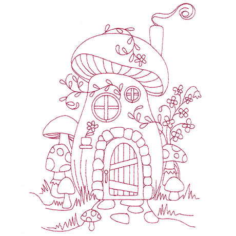 Delightful Gnome Homes - Mushroom
