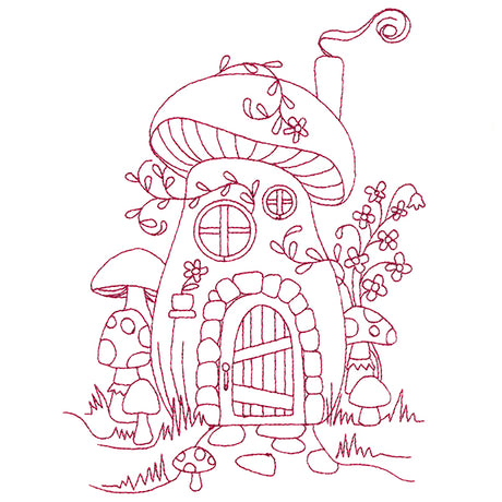 Delightful Gnome Homes - Mushroom