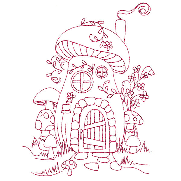 Delightful Gnome Homes - Mushroom