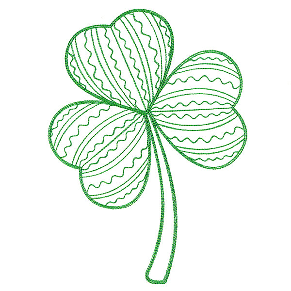Luck o' the Irish Shamrock