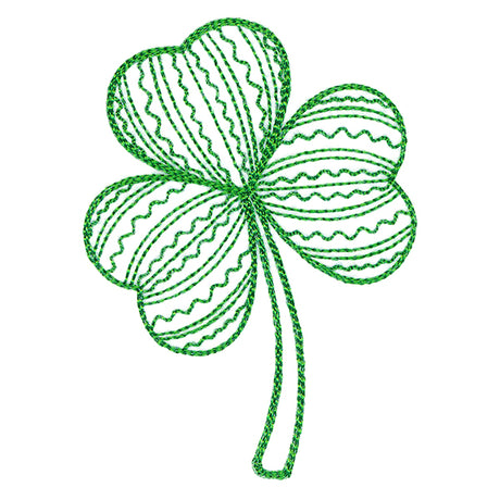 Luck o' the Irish Shamrock
