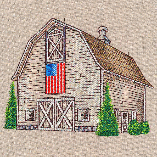 Rustic American Dreams Barn