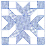 Fun on the Farm Quilting - Merry Kite Square (Trapunto)