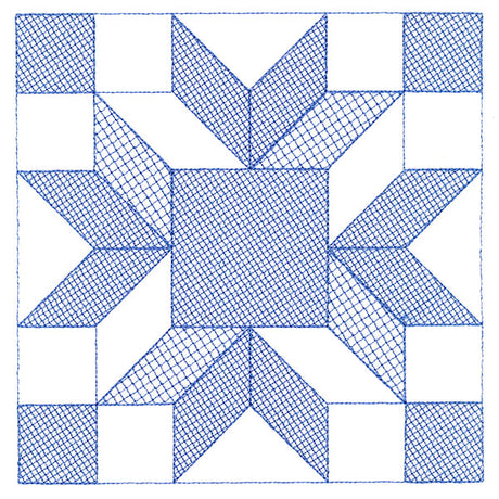 Fun on the Farm Quilting - Merry Kite Square (Trapunto)