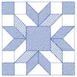 Fun on the Farm Quilting - Merry Kite Square (Trapunto)
