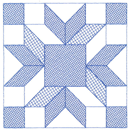 Fun on the Farm Quilting - Merry Kite Square (Trapunto)