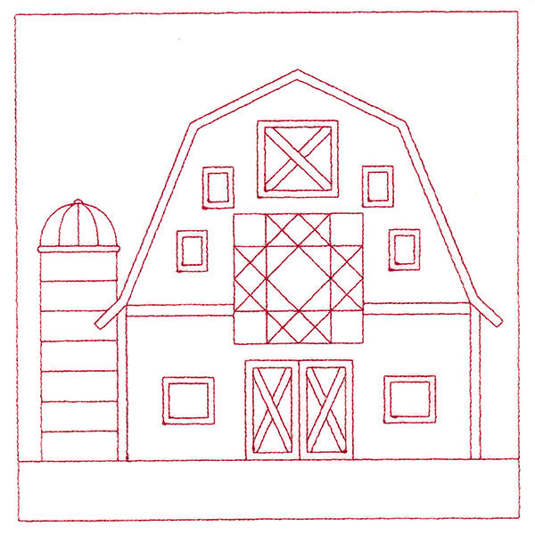 Fun on the Farm Quilting - Girls Favorite Barn (Double Run)