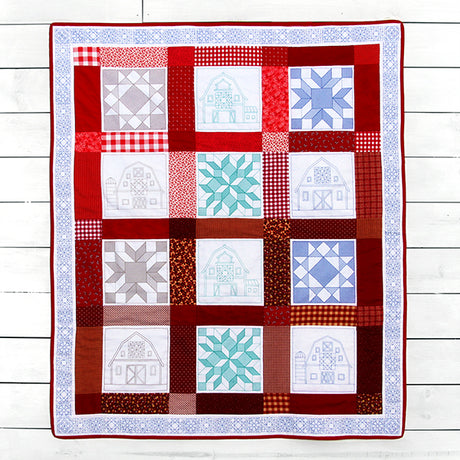 Fun on the Farm Quilting - Girls Favorite Barn (Double Run)