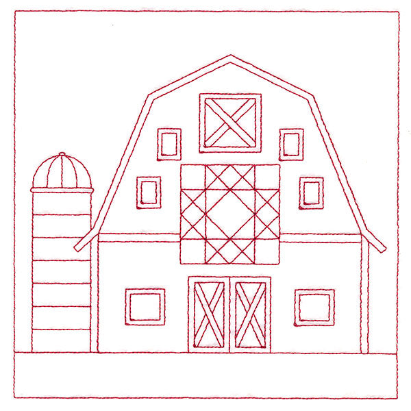 Fun on the Farm Quilting - Girls Favorite Barn (Double Run)