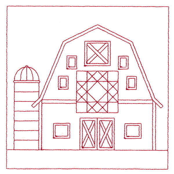 Fun on the Farm Quilting - Girls Favorite Barn (Double Run)