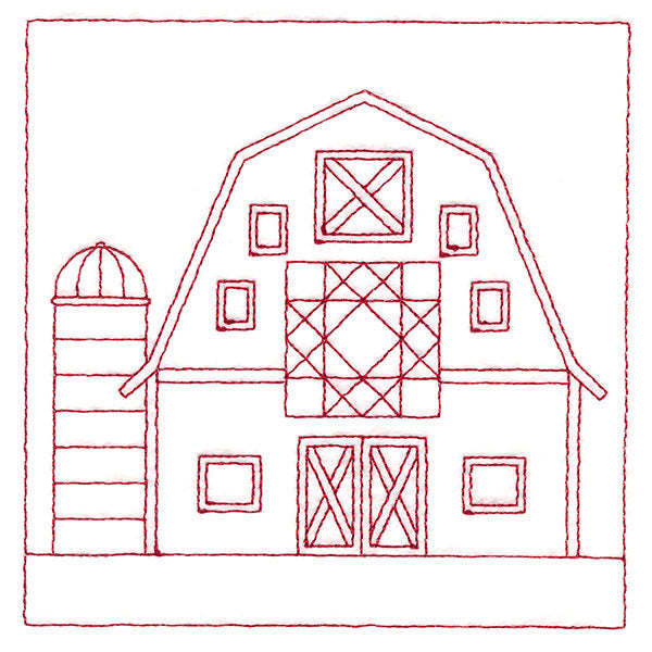 Fun on the Farm Quilting - Girls Favorite Barn (Double Run)