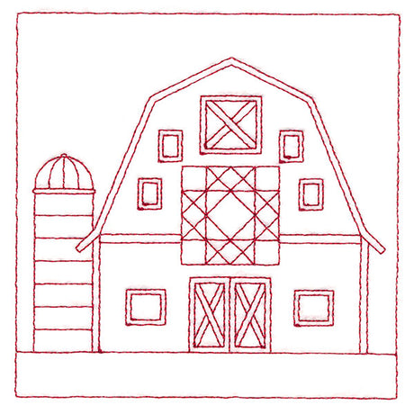 Fun on the Farm Quilting - Girls Favorite Barn (Double Run)