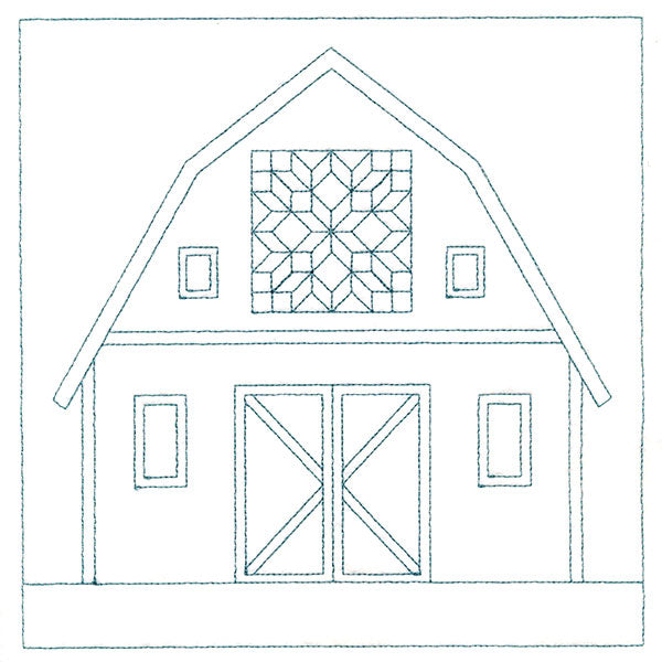 Fun on the Farm Quilting - Carpenter Star Barn (Double Run)