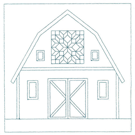 Fun on the Farm Quilting - Carpenter Star Barn (Double Run)