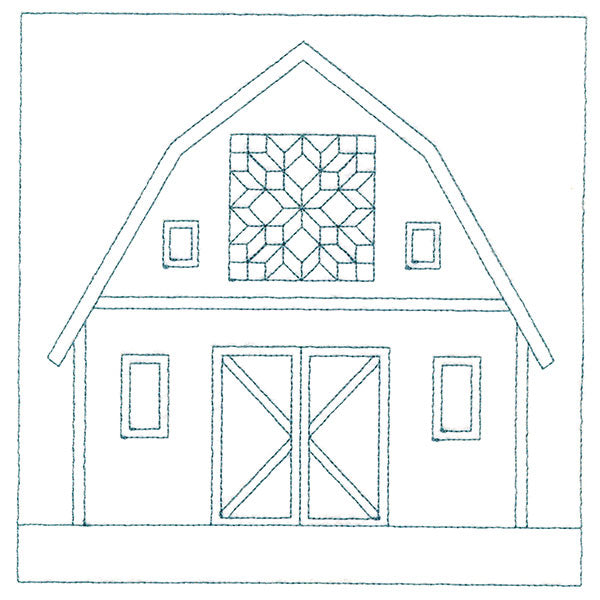 Fun on the Farm Quilting - Carpenter Star Barn (Double Run)