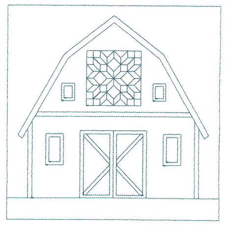 Fun on the Farm Quilting - Carpenter Star Barn (Double Run)