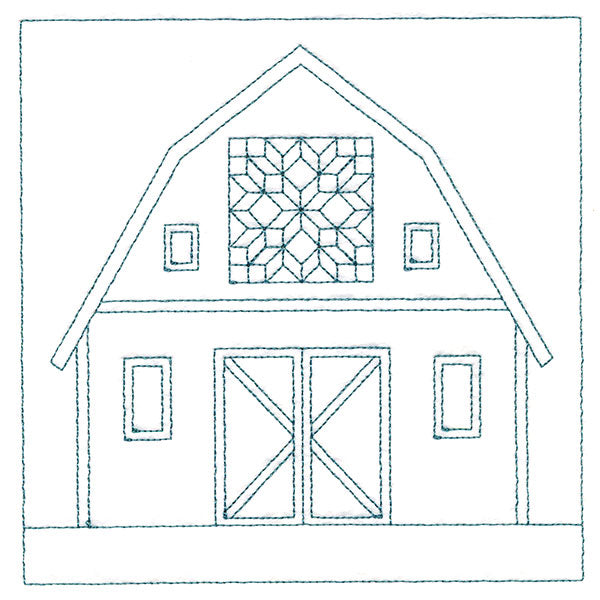 Fun on the Farm Quilting - Carpenter Star Barn (Double Run)