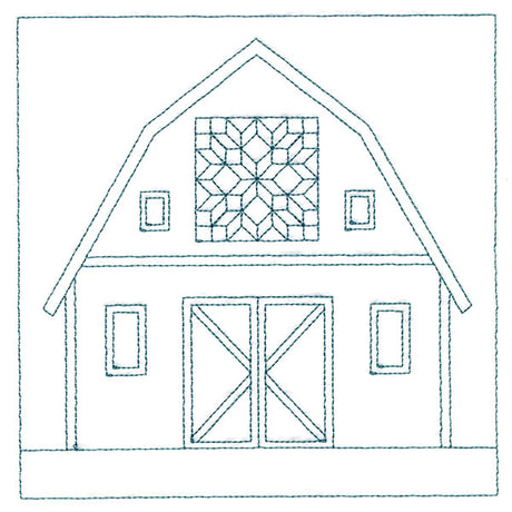 Fun on the Farm Quilting - Carpenter Star Barn (Double Run)