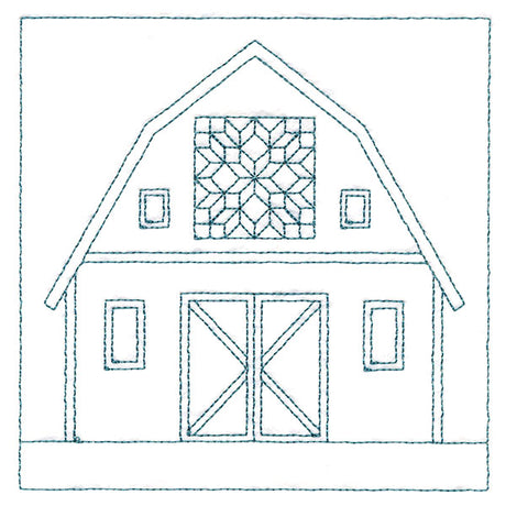 Fun on the Farm Quilting - Carpenter Star Barn (Double Run)