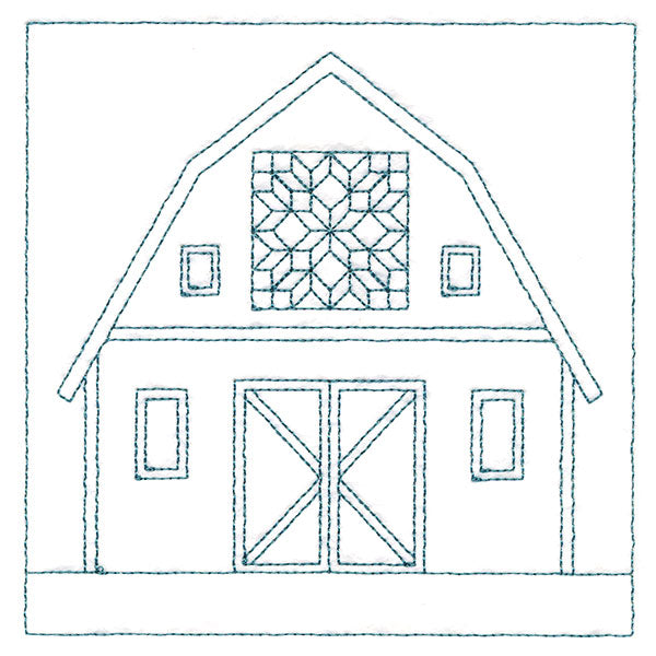 Fun on the Farm Quilting - Carpenter Star Barn (Double Run)