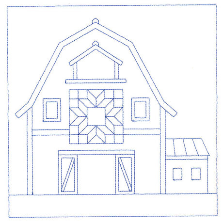 Fun on the Farm Quilting - Merry Kite Barn (Double Run)