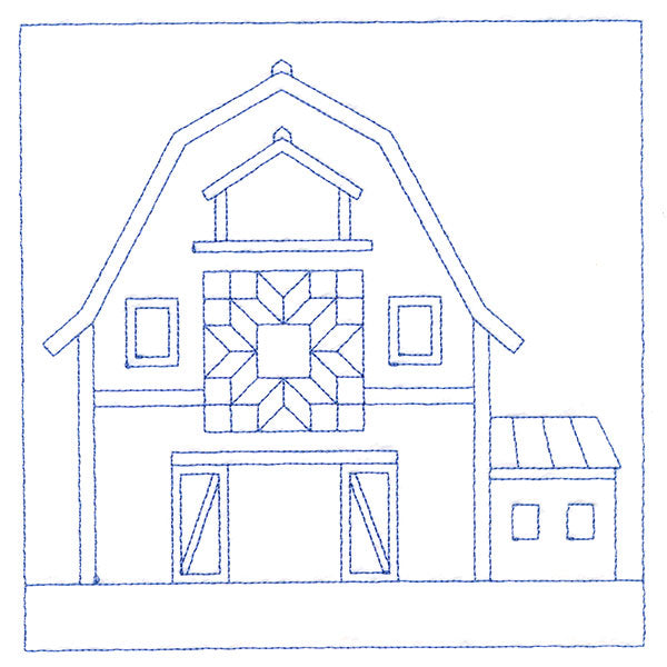 Fun on the Farm Quilting - Merry Kite Barn (Double Run)