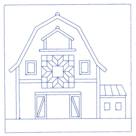 Fun on the Farm Quilting - Merry Kite Barn (Double Run)