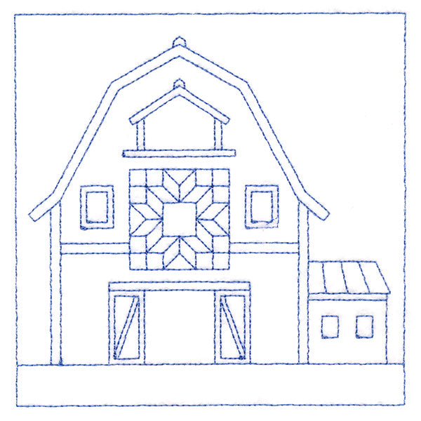Fun on the Farm Quilting - Merry Kite Barn (Double Run)