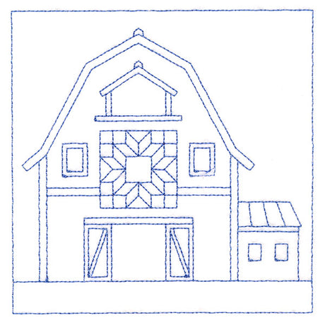 Fun on the Farm Quilting - Merry Kite Barn (Double Run)