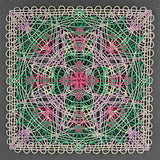 Spring Floral Granny Square (Battenburg Lace)