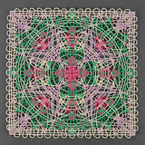 Spring Floral Granny Square (Battenburg Lace)