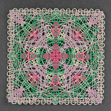 Spring Floral Granny Square (Battenburg Lace)