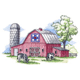 Classic Spring Barn Scene